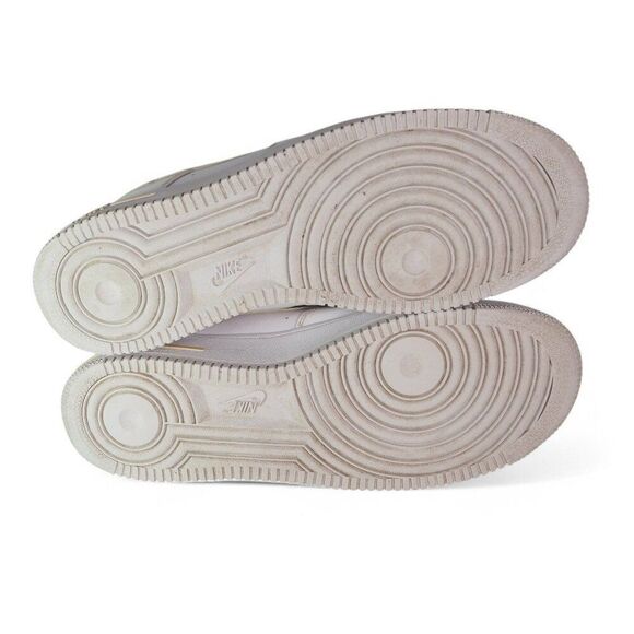 Nike Air Force 1 '07 LV8 'Gold Links Zebra Print' Sneakers DH5284-100 Men's 11.5 - Picture 8 of 13